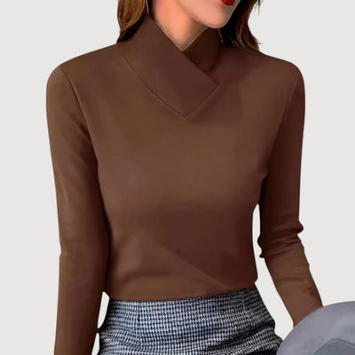 MIRAH – ELEGANCKA BLUZKA Z KOŁNIERZYKIEM