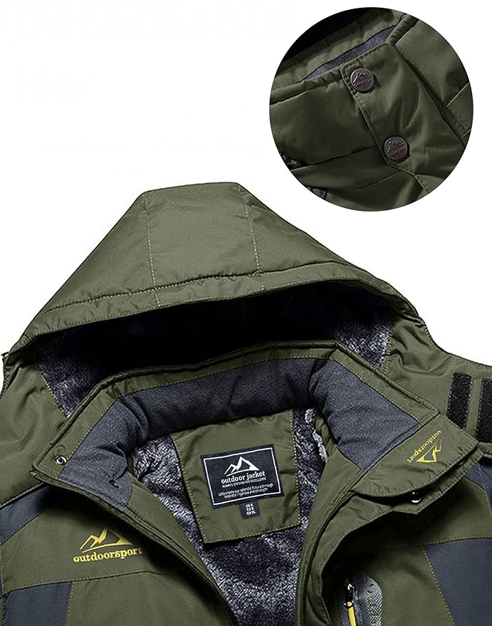 Olaf™ | Ocieplana Kurtka Przeciwwiatrowa